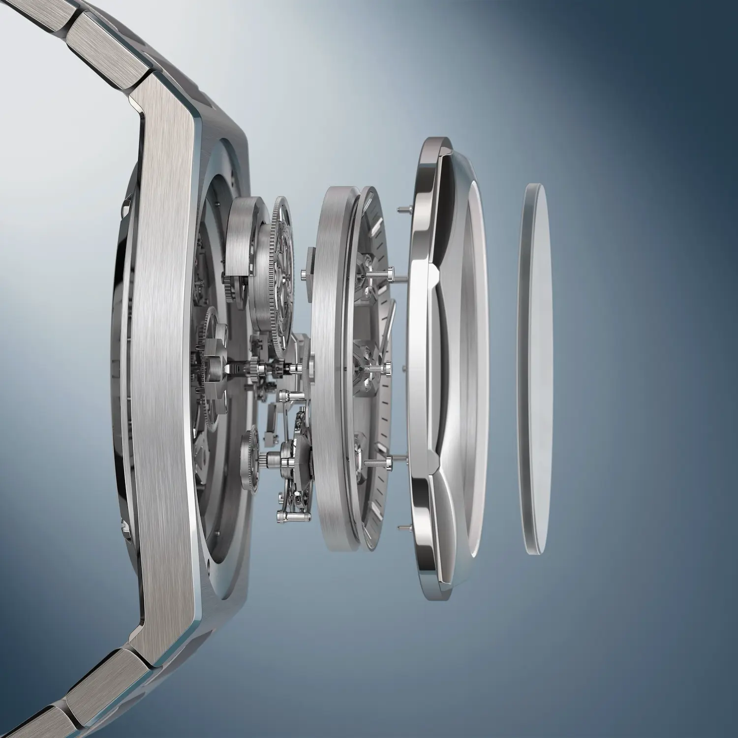 Girard-Perregaux Laureato Three Gold Bridges