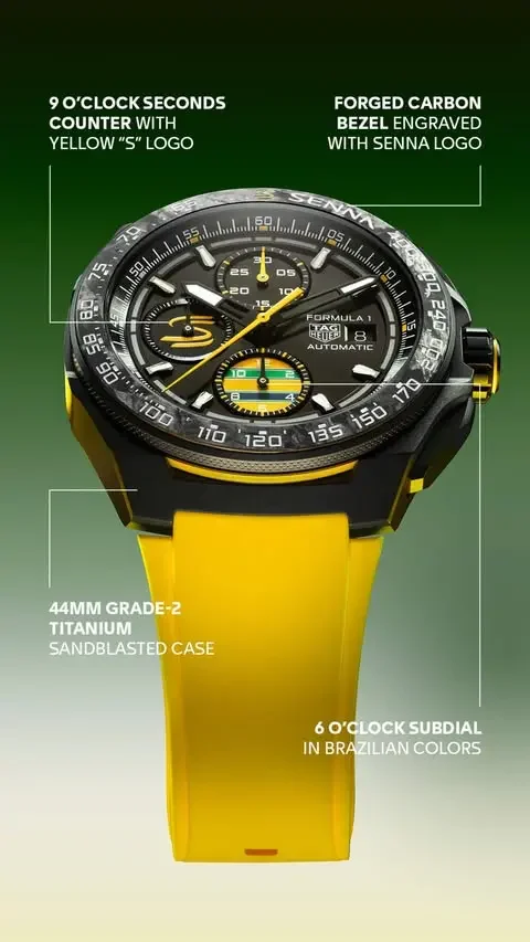 TAG Heuer Formula 1 Chronograph x Senna