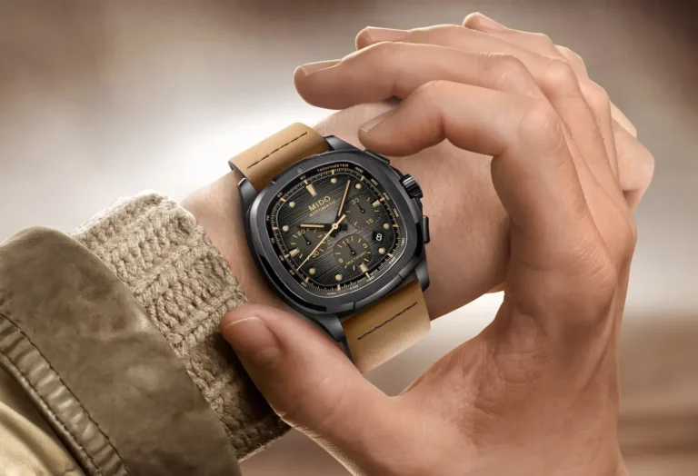 MIDO Multifort TV Chronograph PVD Nero