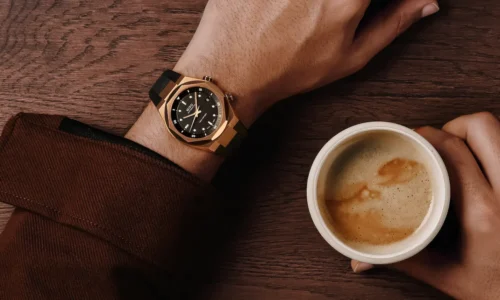 Mido Multifort 8 Two Crowns PVD oro rosa e nero