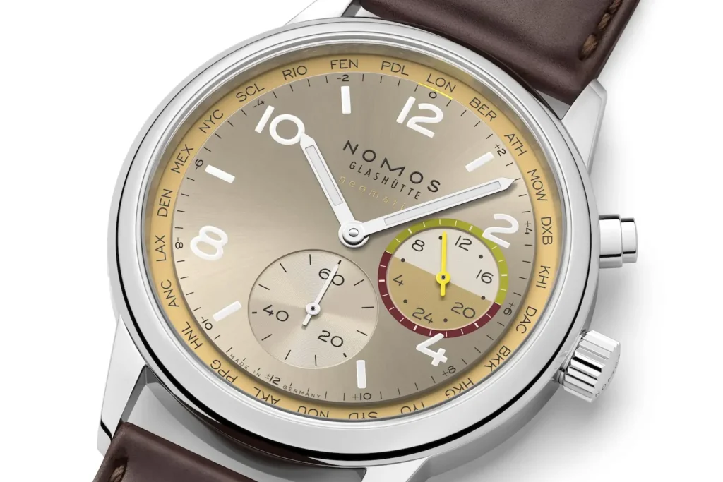 Nomos Club Sport neomatik Worldtimer Reverie & Roam