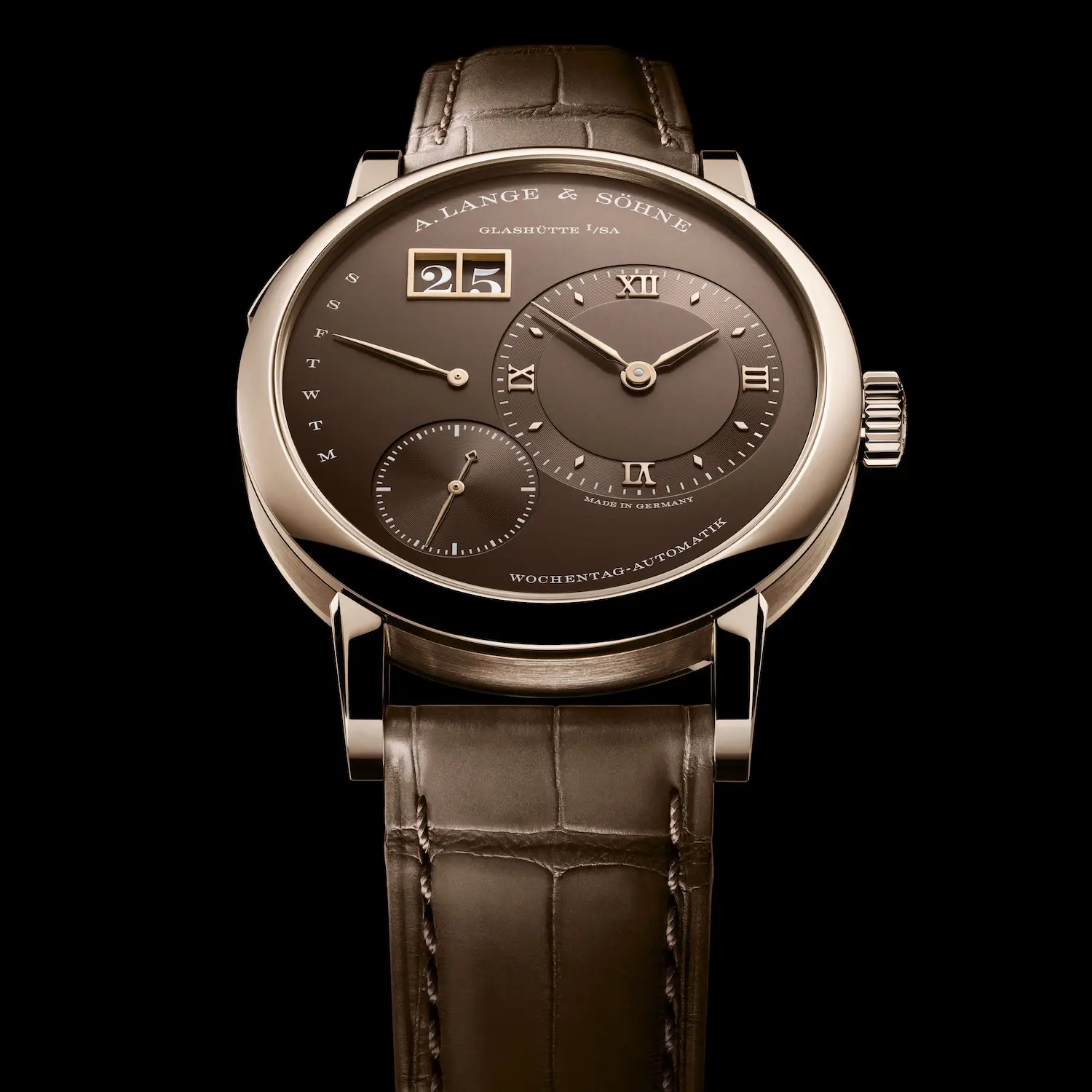 A. Lange & Söhne: Lange1 Daymatic Honeygold