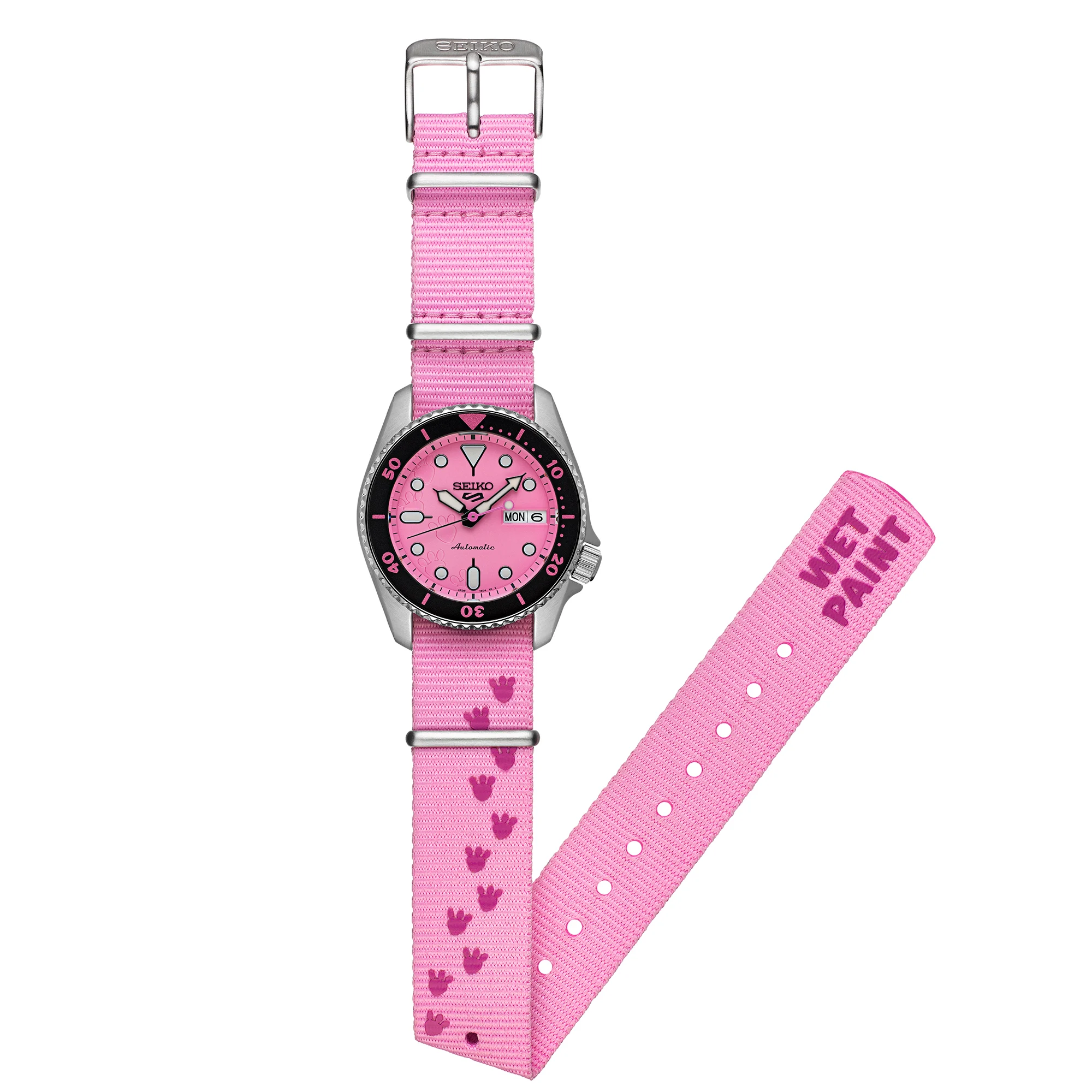 Seiko 5 Sports Pink Panther SRPM07K1 Seiko 5 Sports Pink Panther SRPM07K1