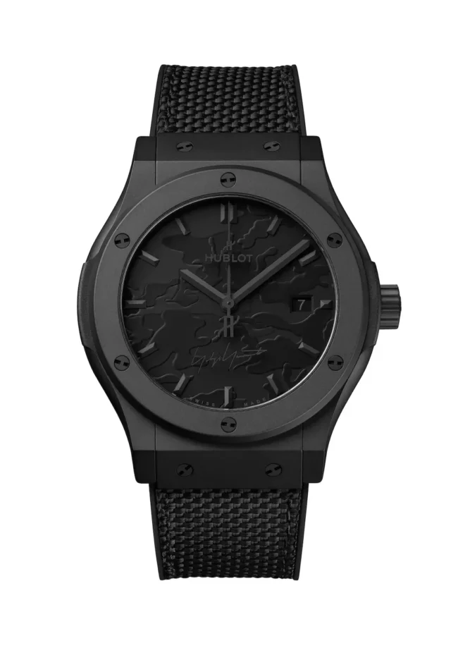 Hublot Classic Fusion Yohji Yamamoto All Black Camo Hublot Classic Fusion Yohji Yamamoto All Black Camo