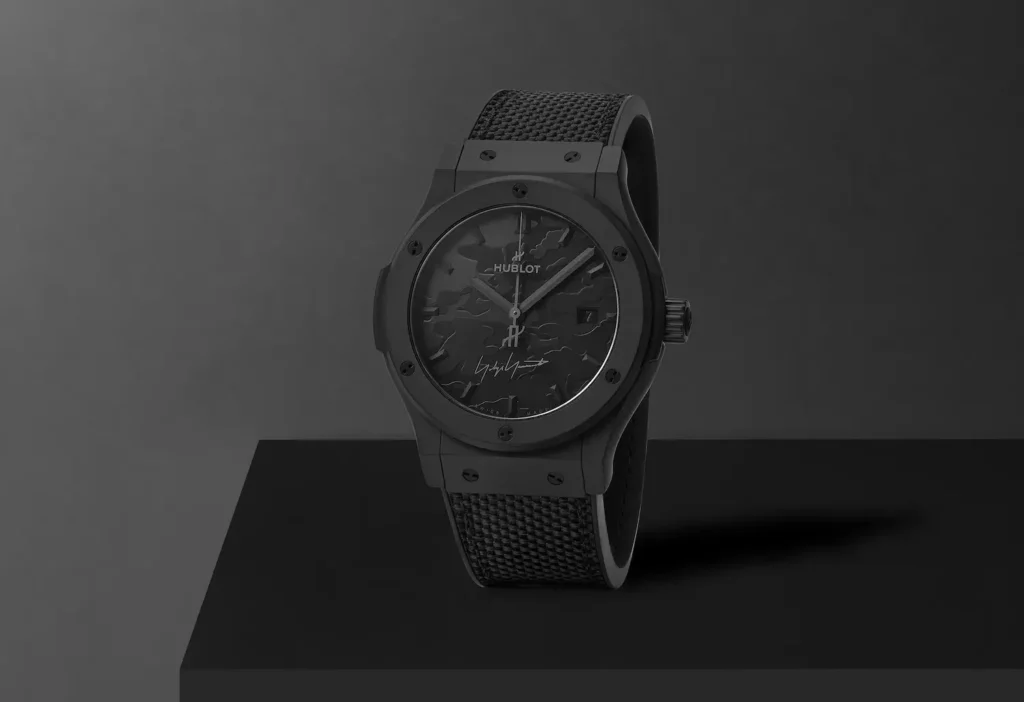 Hublot Classic Fusion Yohji Yamamoto All Black Camo Hublot Classic Fusion Yohji Yamamoto All Black Camo