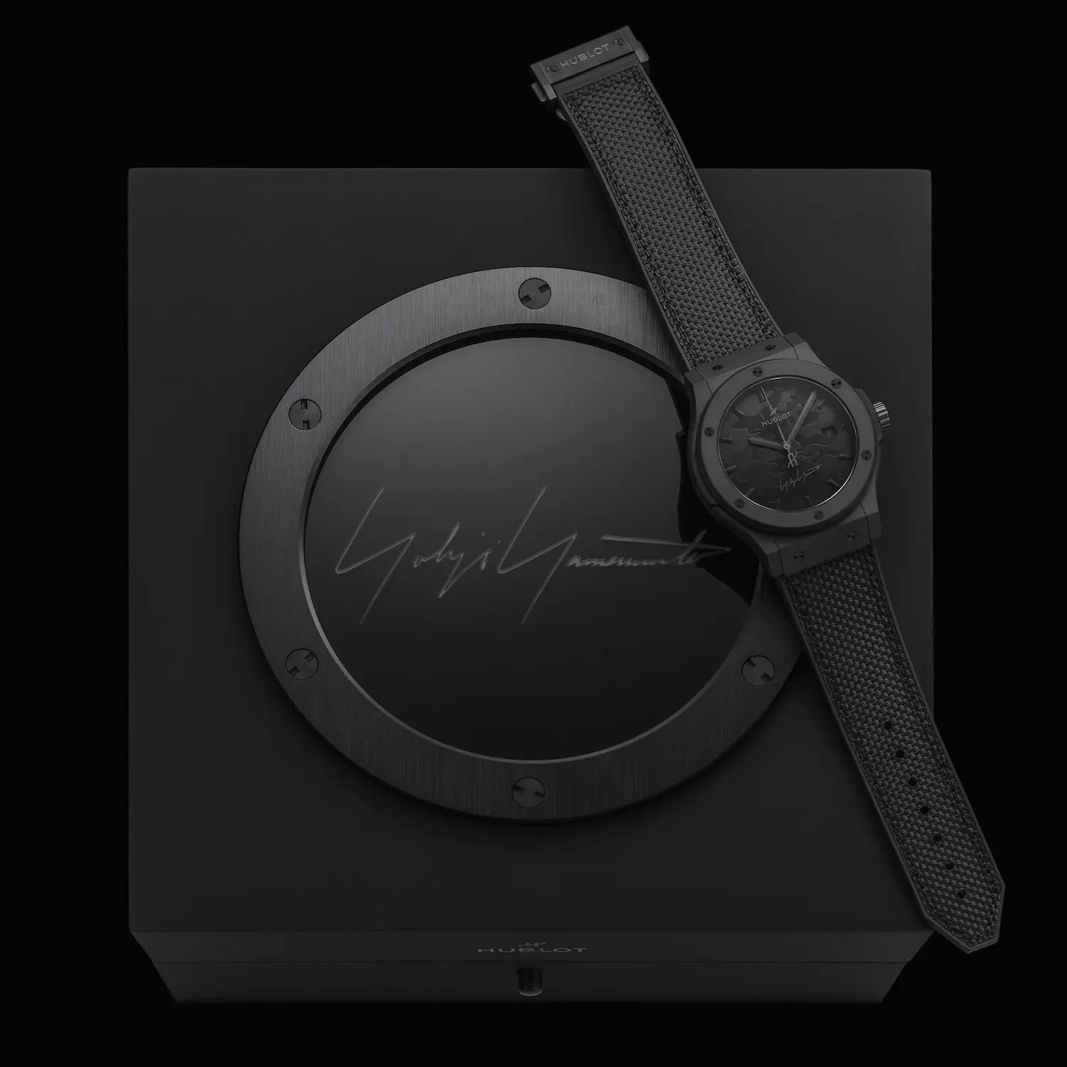 Hublot Classic Fusion Yohji Yamamoto All Black Camo Hublot Classic Fusion Yohji Yamamoto All Black Camo