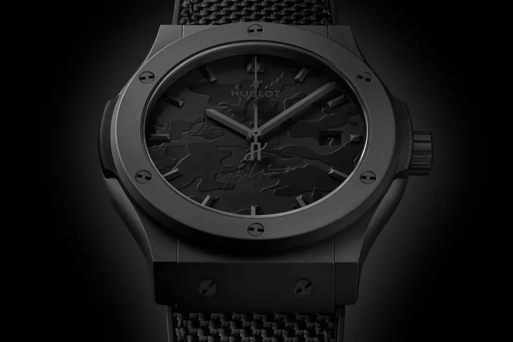 Hublot Classic Fusion Yohji Yamamoto All Black Camo Hublot Classic Fusion Yohji Yamamoto All Black Camo