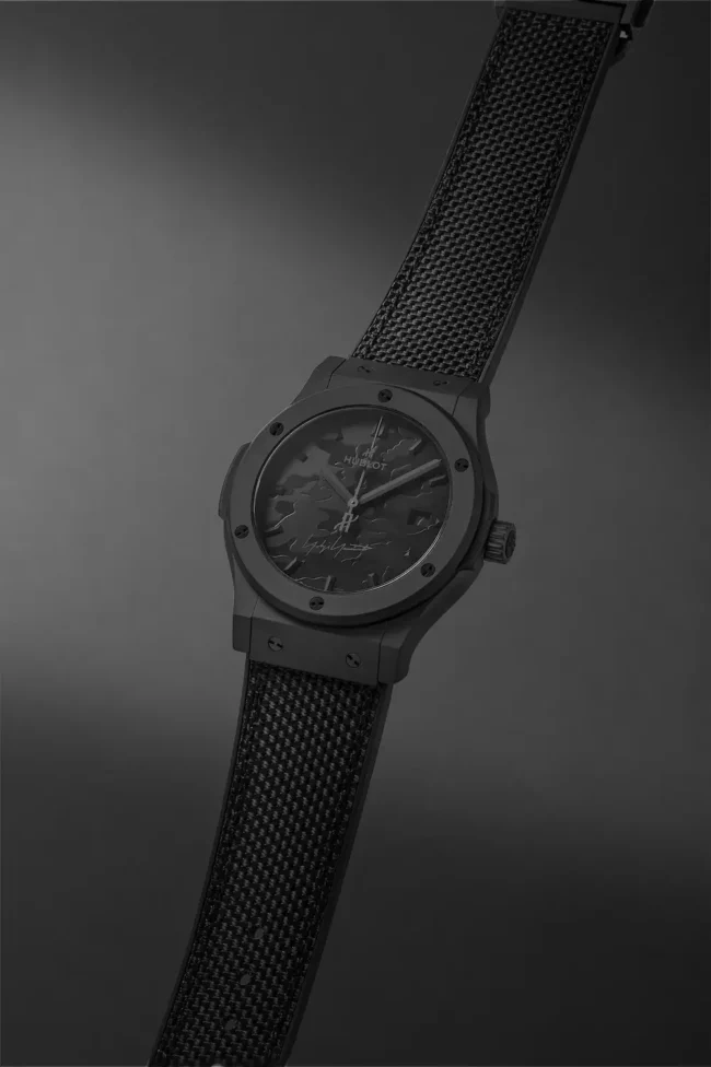 Hublot Classic Fusion Yohji Yamamoto All Black Camo Hublot Classic Fusion Yohji Yamamoto All Black Camo