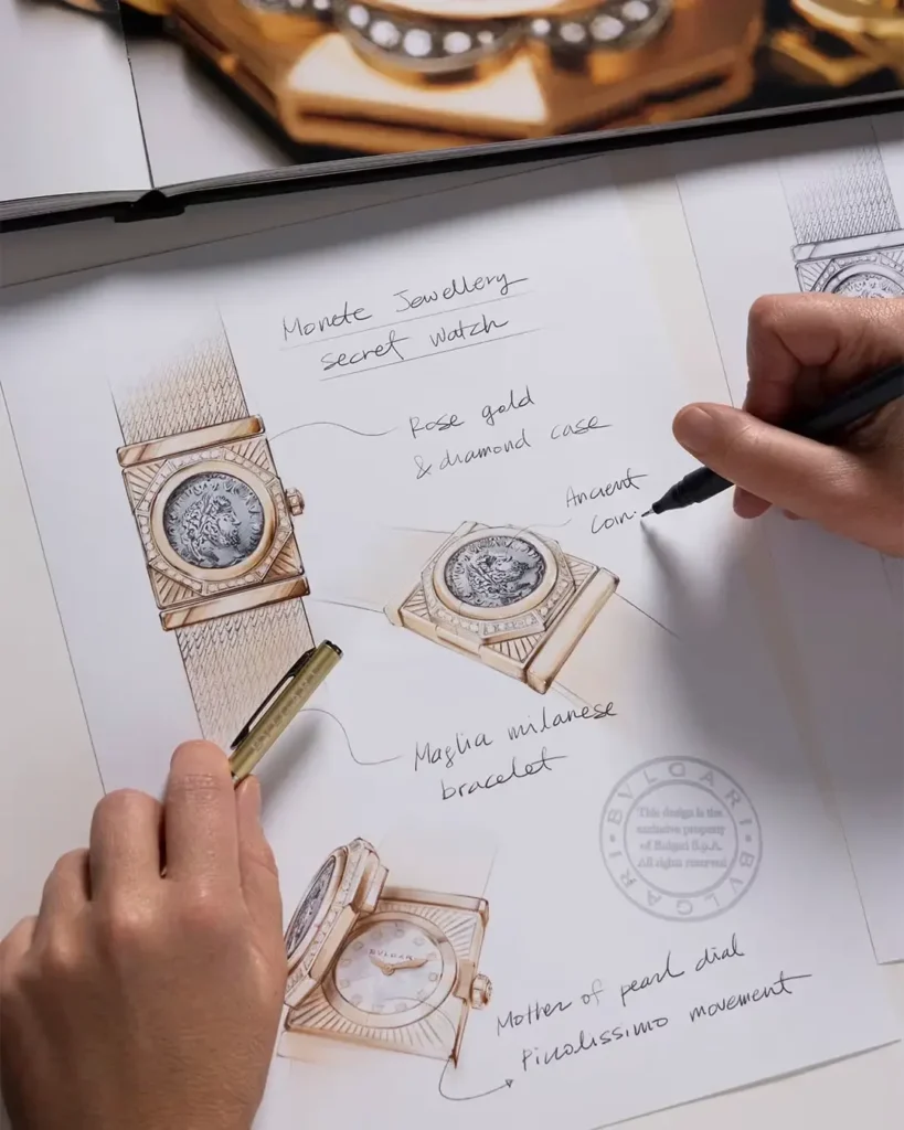 Bulgari Maglia Milanese Monete Secret Watch Bulgari Maglia Milanese Monete Secret Watch