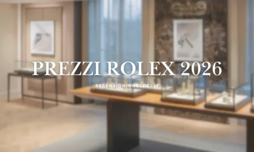 Rolex prezzi 2026v