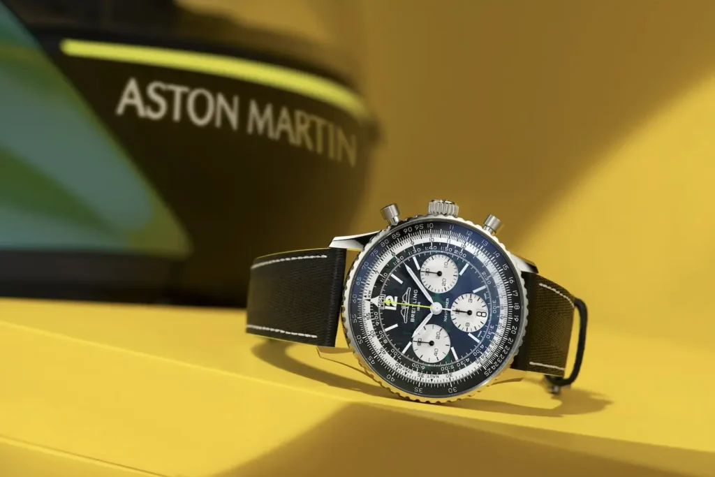 Breitling torna in F1 con Aston Martin: