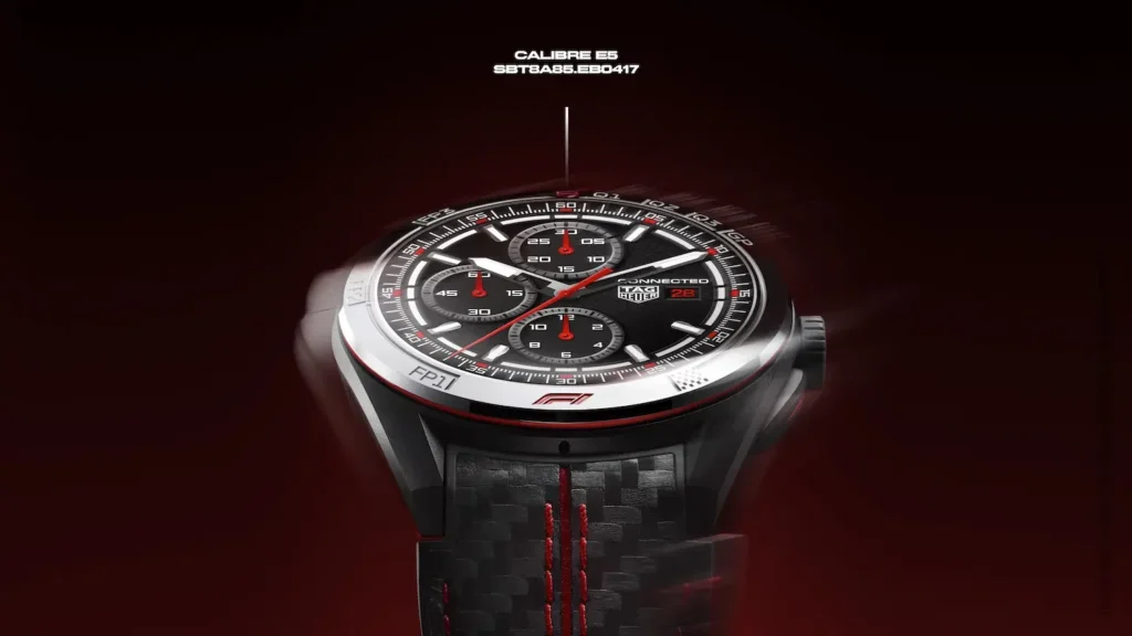 TAG Heuer Connected Calibre E5 x Formula 1v