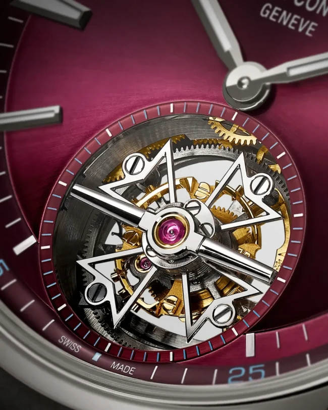 Vacheron Constantin Overseas Tourbillon titanio rosso
