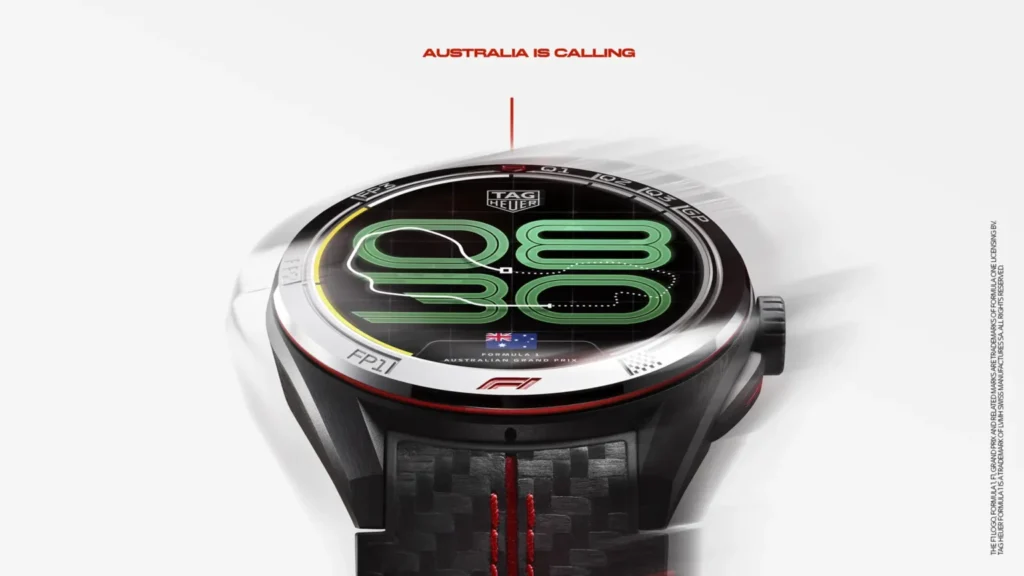 TAG Heuer Connected Calibre E5 x Formula 1