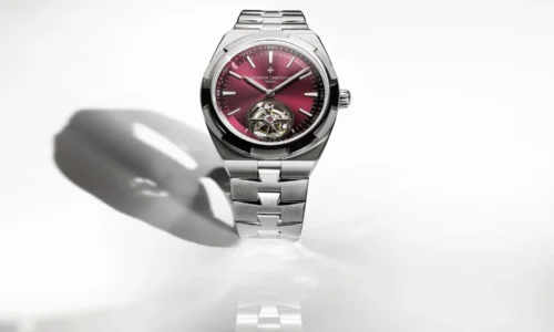 Vacheron Constantin Overseas Tourbillon titanio rosso