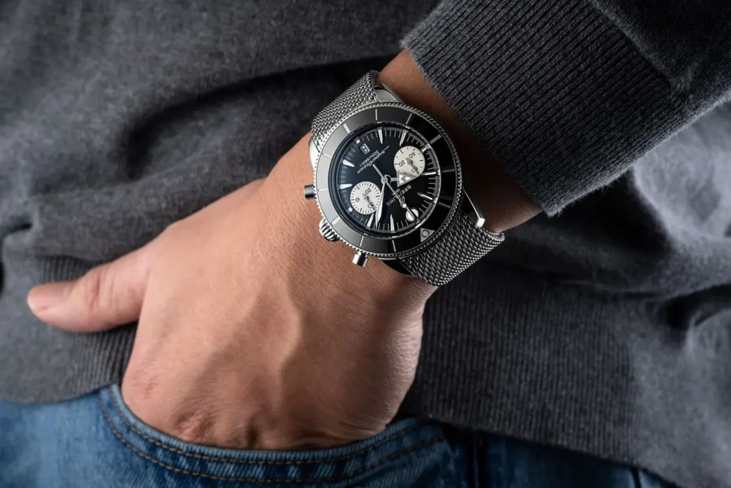 Breitling Superocean Heritage B01 42 reverse-panda Breitling Superocean Heritage B01 42 reverse-panda