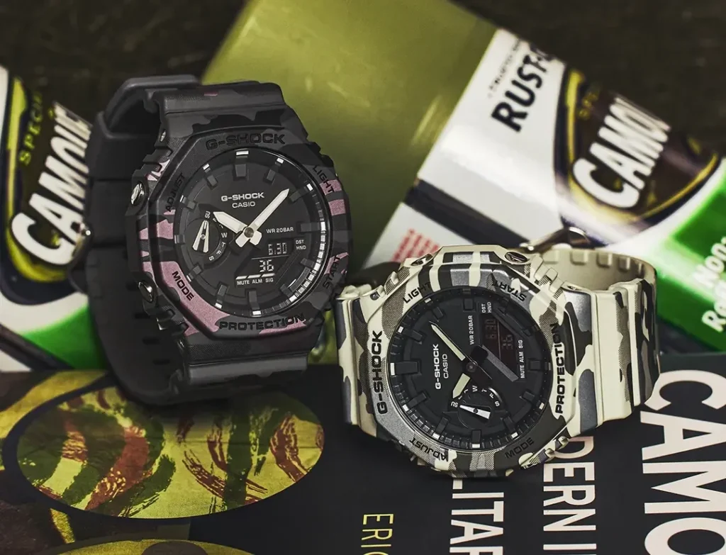 Casio G-Shock 2100 camouflage