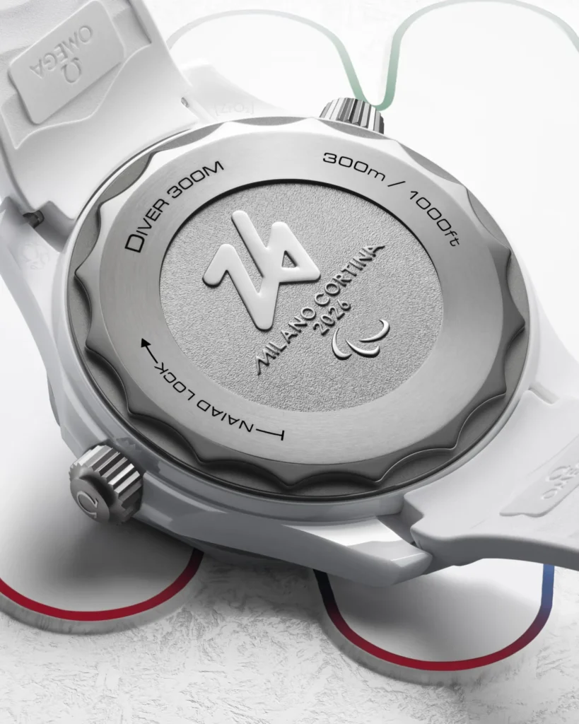 Omega Seamaster Diver 300M Milano Cortina 2026 per i Giochi Paralimpiciv