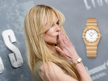 Nicole Kidman ha indossato l'OMEGA Constellation 28 mm in oro giallo, ref. 131.50.28.60.55.002:
