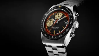 Nivada Grenchen Autochron Orange Automatic