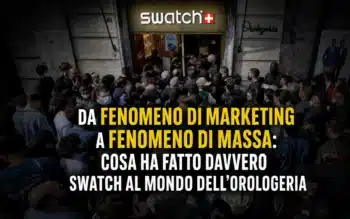 Le code fuori dalle boutique Swatch sono diventate parte del fenomeno.