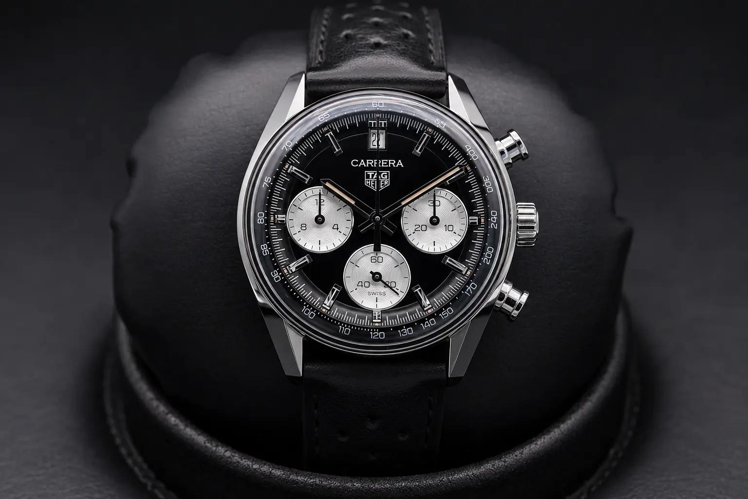 TAG Heuer Carrera Chronograph Glassbox 39 mm Reverse Panda
