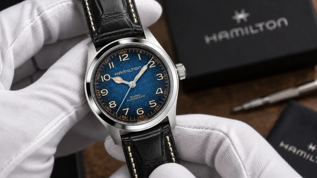 Hamilton Khaki Field Murph 38 mm blu Hamilton Khaki Field Murph 38 mm blu