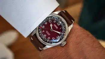 Oris x Cervo Volante borgogna