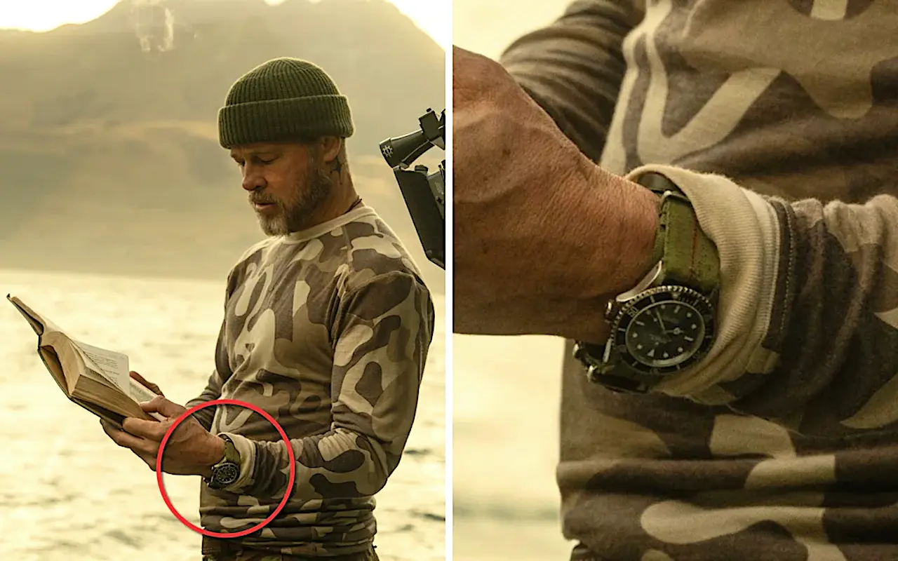 Orologio Rolex di Brad Pitt in Heart of the Beast