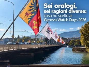 sei orologi al Geneva Watch Days 2026