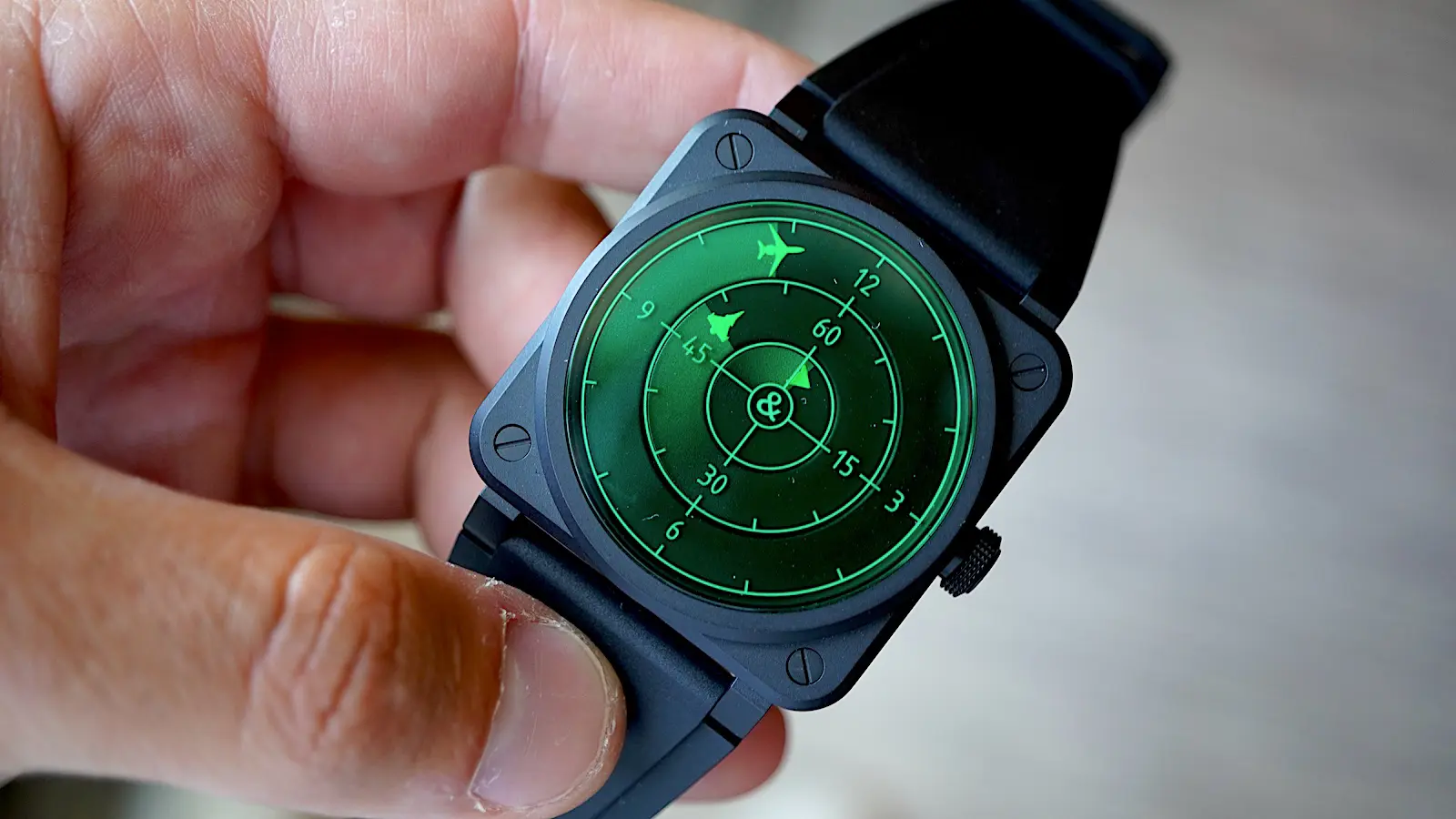 Bell & Ross BR-03 Green Radar Ceramic